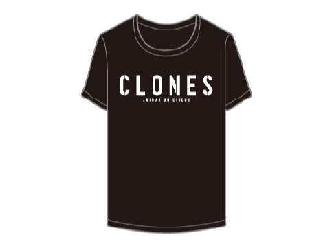 CLONES Tシャツ（ブラック）